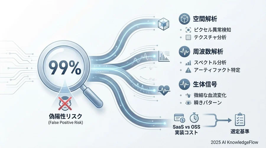 【技術方式別】3大判定アプローチの特性比較 - Section Image
