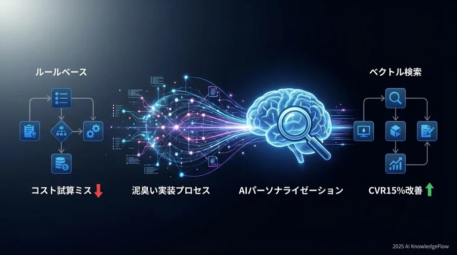 実装フェーズの落とし穴：初期リリースで直面した「精度とコスト」のジレンマ - Section Image