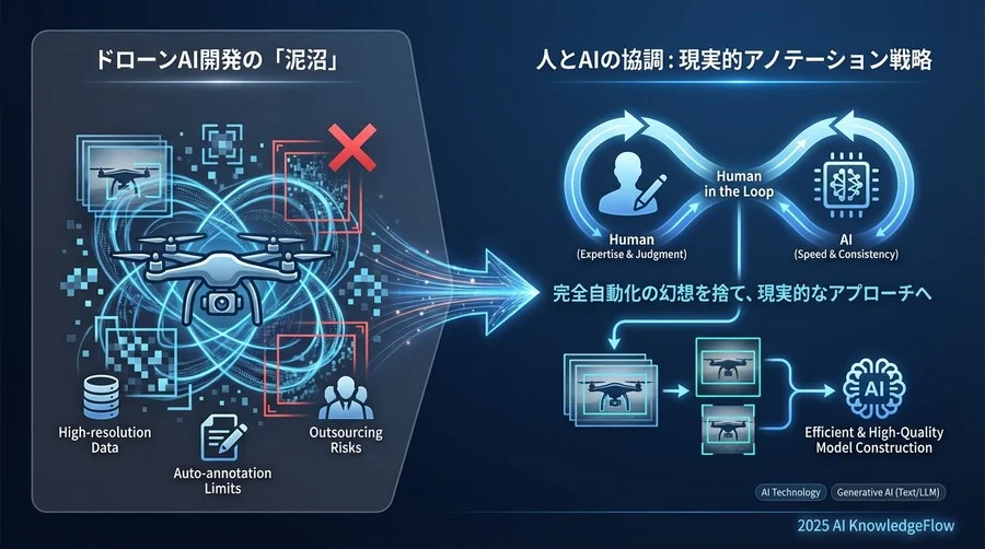 誤解①：「最新の自動アノテーションツールを使えば、人の手は不要になる」 - Section Image