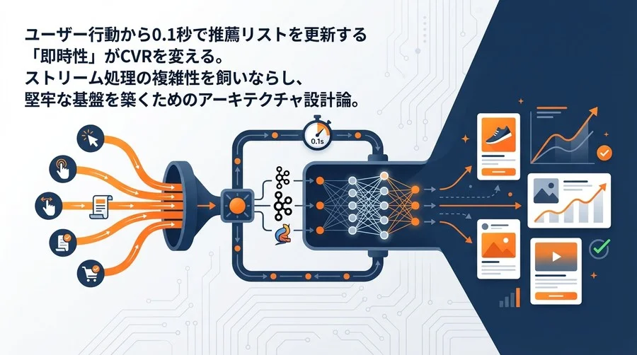 0.1秒が勝負を決める：ストリーム処理によるAIレコメンド基盤の設計論