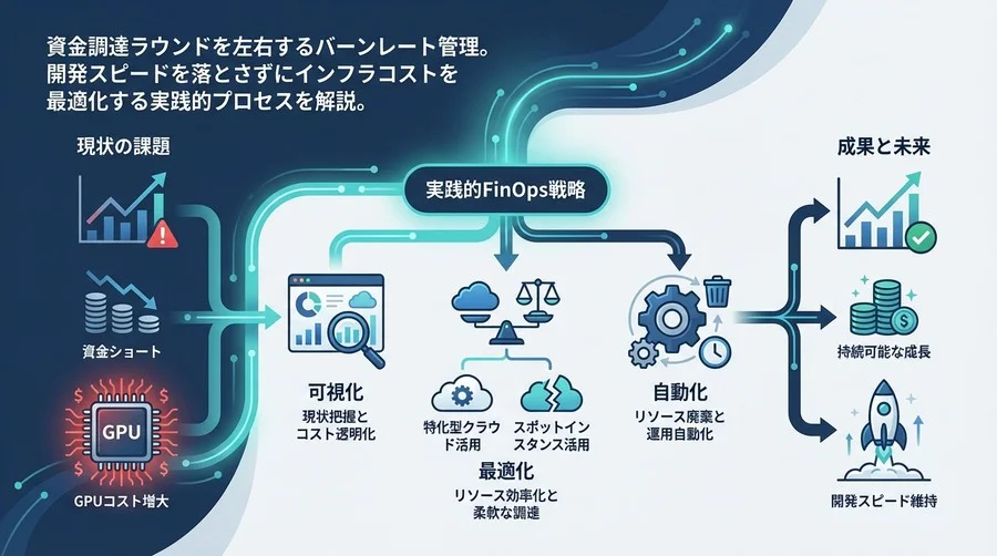 生成AI開発のバーンレートを制する：GPUリソース確保とインフラコスト最適化の実践的FinOps戦略