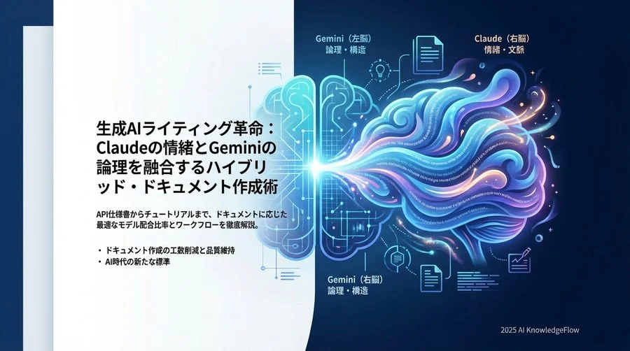 最強のドキュメント作成ワークフロー：「ハイブリッド・ライティング」の提言 - Section Image