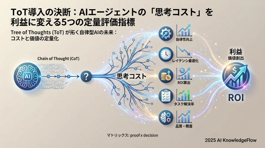 ToT導入のROI試算：推論コスト増 vs 業務価値 - Section Image