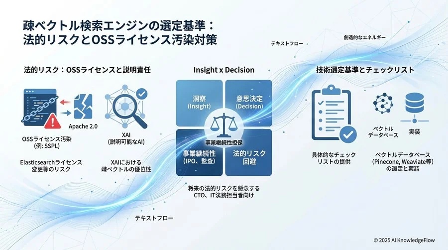 OSS検索エンジンのライセンス地雷原を歩く：SSPLとApache 2.0 - Section Image