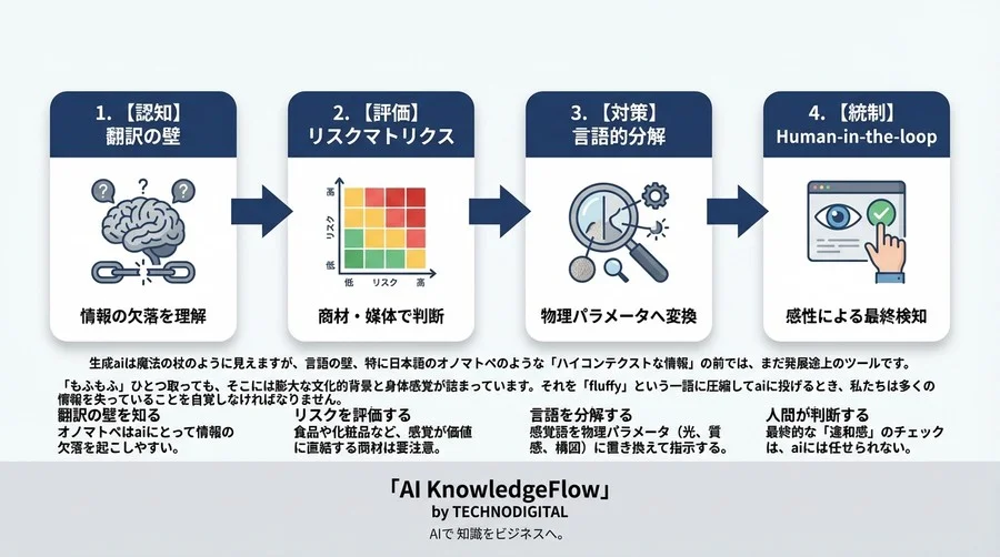 生成AIによる日本語オノマトペの画像生成：翻訳リスクと品質管理 - Conclusion Image