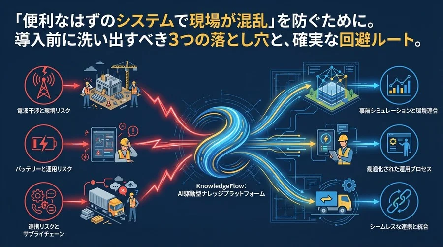 「便利なはずのシステムで現場が混乱」を防ぐ。導入前に洗い出すべき3つの落とし穴と回避ルート