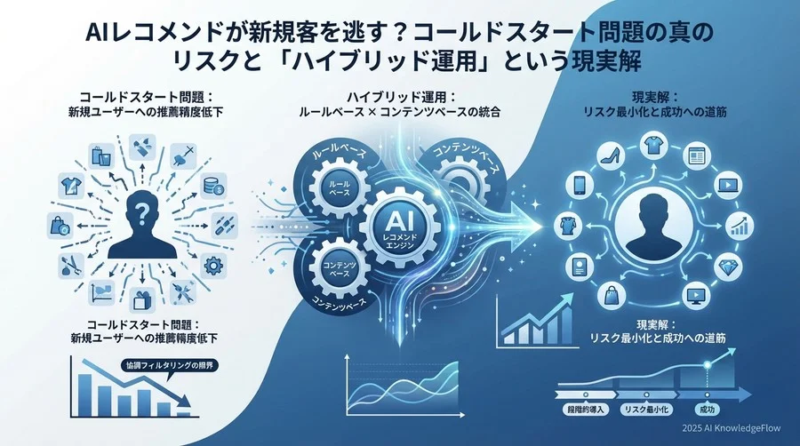 潜在リスク分析：協調フィルタリング依存の3つの落とし穴 - Section Image