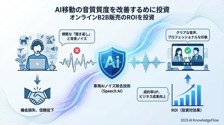 事例：フルリモート営業組織が直面していた「見えない機会損失」 - Section Image