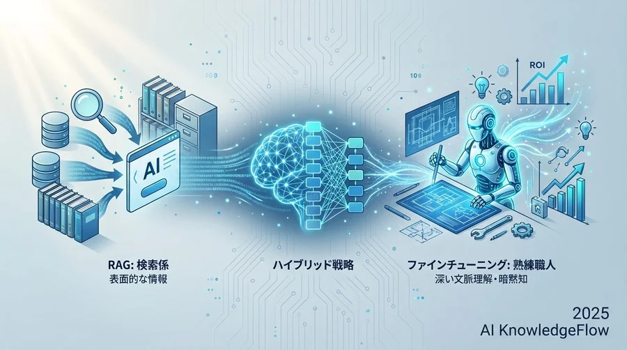 「理解」したAIと「検索」するAIのハイブリッド戦略 - Section Image