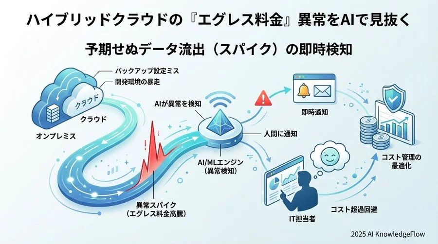 活用シーン①：予期せぬデータ流出（スパイク）の即時検知 - Section Image
