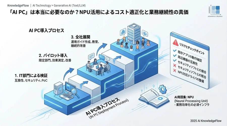 失敗しないNPU搭載機選定ガイド：TOPS値と将来性の見極め - Section Image 3