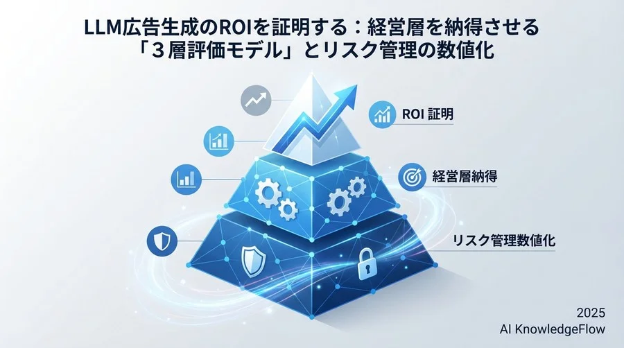 意思決定のための「3層評価モデル」と具体的KPI - Section Image