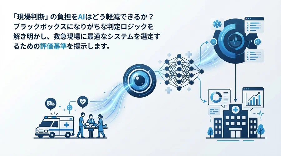 救急現場の「目」を拡張するAI画像解析：外傷重症度判定のアルゴリズムと導入評価の技術的指針