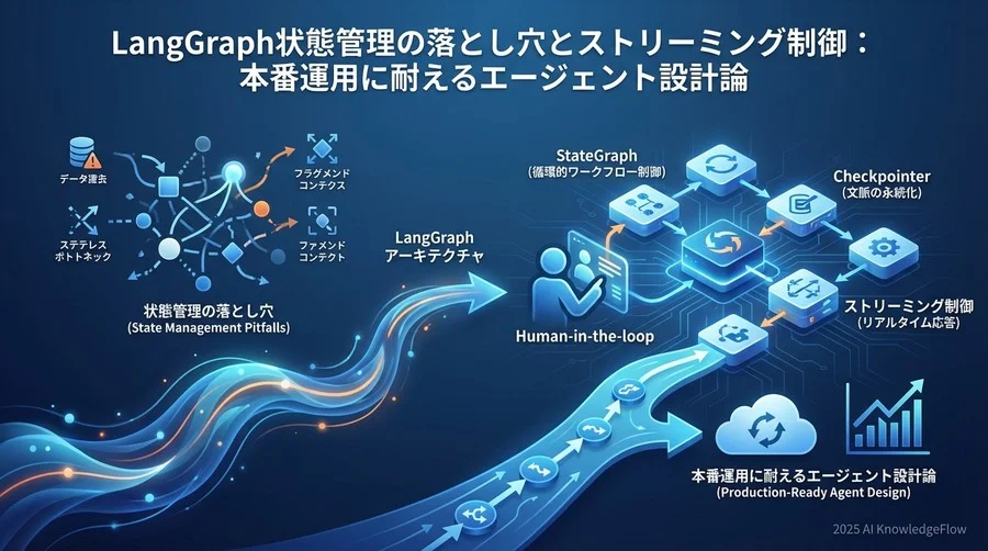 アーキテクチャの基礎概念：エージェントの「脳」と「神経」 - Section Image