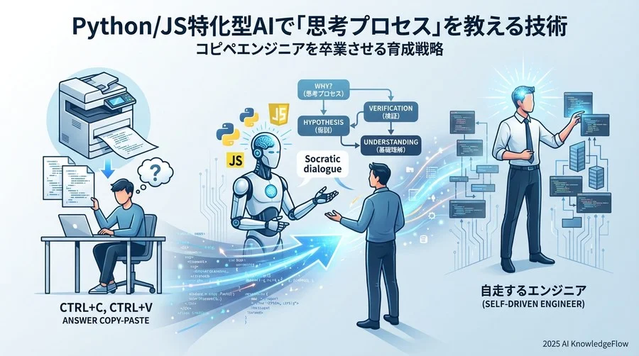 なぜ「AIを使うとエンジニアが育たない」と言われるのか - Section Image