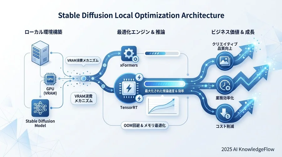検証② VRAM制約を突破するメモリ管理テクニック - Section Image 3