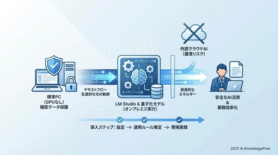 解決策の選定：なぜ「LM Studio」が最適解だったのか - Section Image