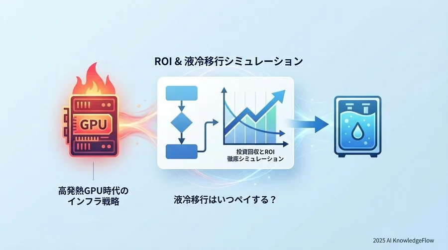 ROIシミュレーション：液冷への移行はいつペイするのか - Section Image