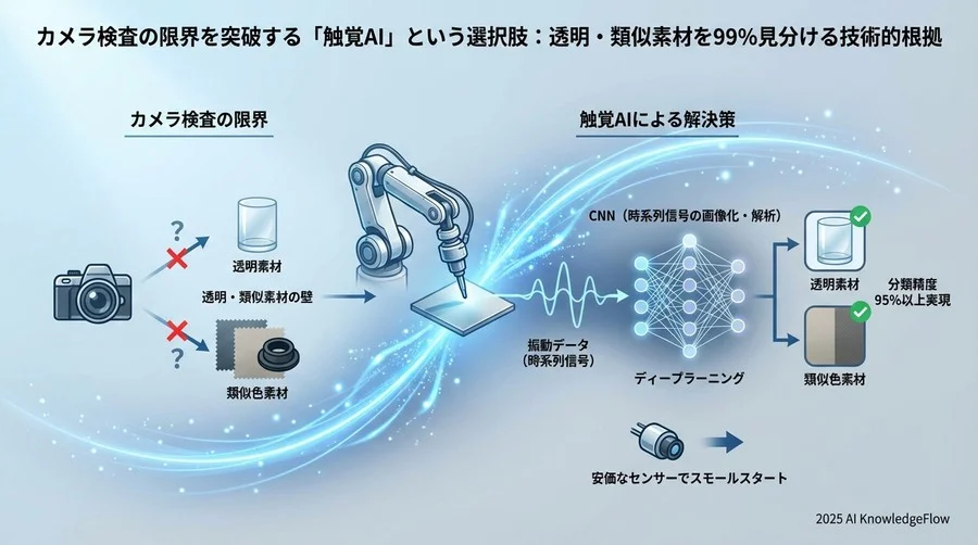 なぜ今、製造現場で「触覚」が注目されるのか？視覚AIの限界点 - Section Image
