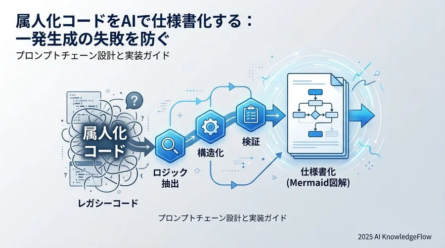 実装ステップ1：ロジック抽出プロンプトの構築 - Section Image