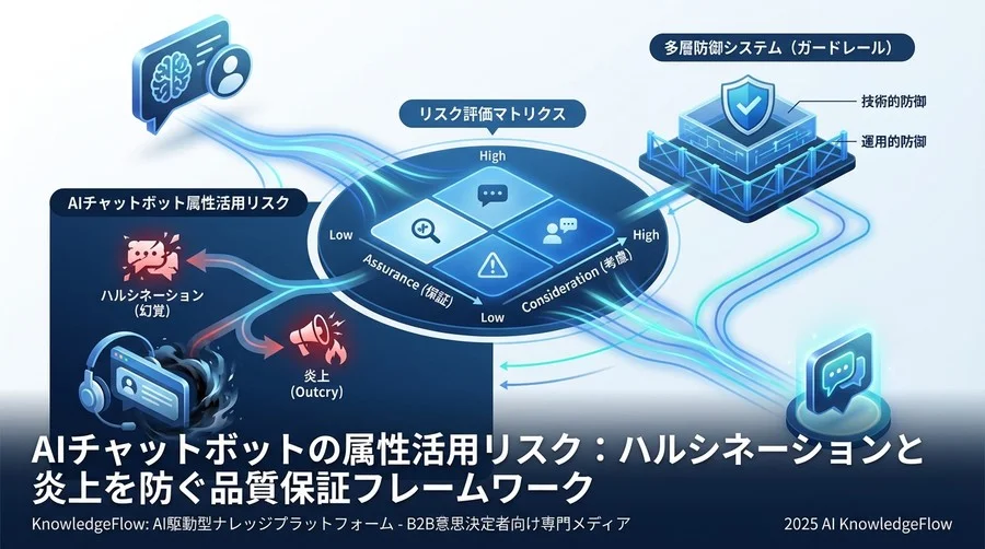 3つの致命的リスク：ハルシネーション・バイアス・漏洩 - Section Image