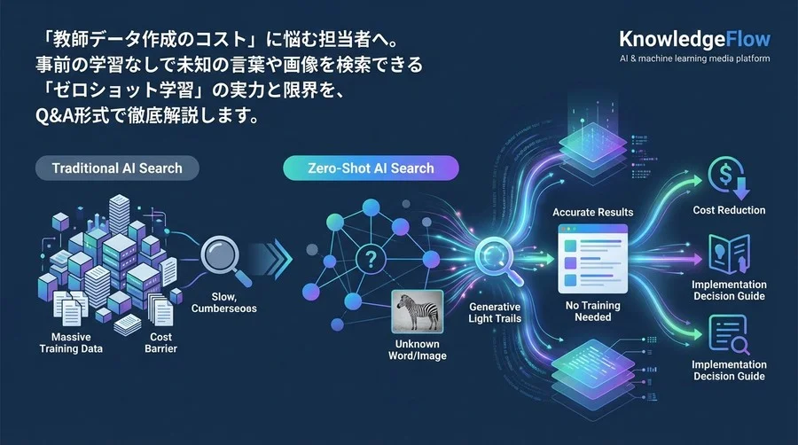 「学習データなし」で検索精度は上がるか？ゼロショットAI検索の導入判断ガイド