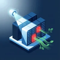 グリーンクラウド戦略：AI診断で暴くデータセンターの「見えない電力ロス」5選