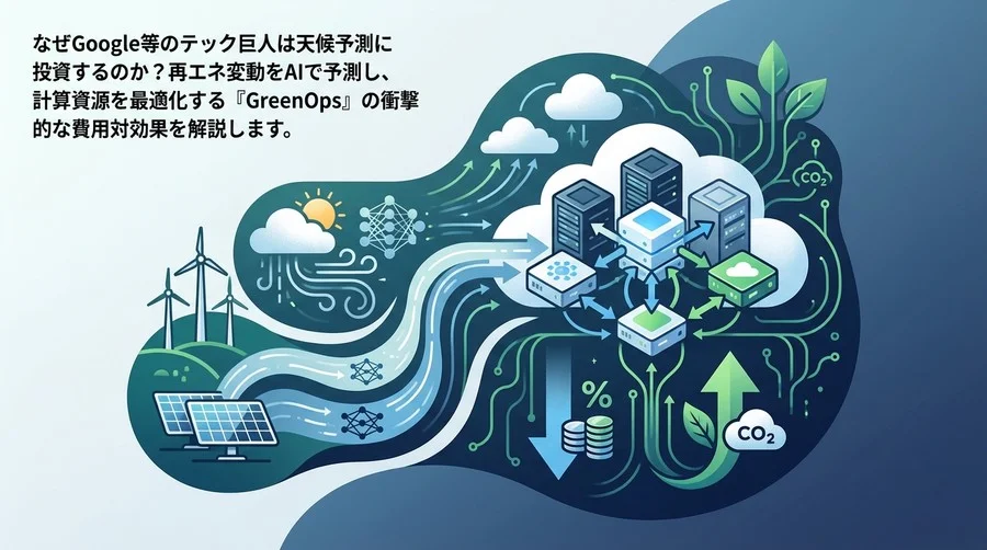 GreenOps戦略：深層学習による再エネ連動型スケジューリングでクラウドコストを削減する