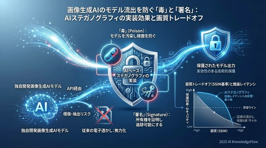 Q1：なぜ「従来の電子透かし」ではAIモデルを守れないのか？ - Section Image