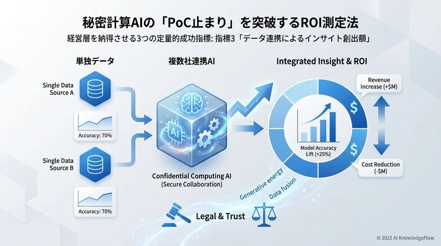 【指標3：ビジネス価値】データ連携によるインサイト創出額 - Section Image