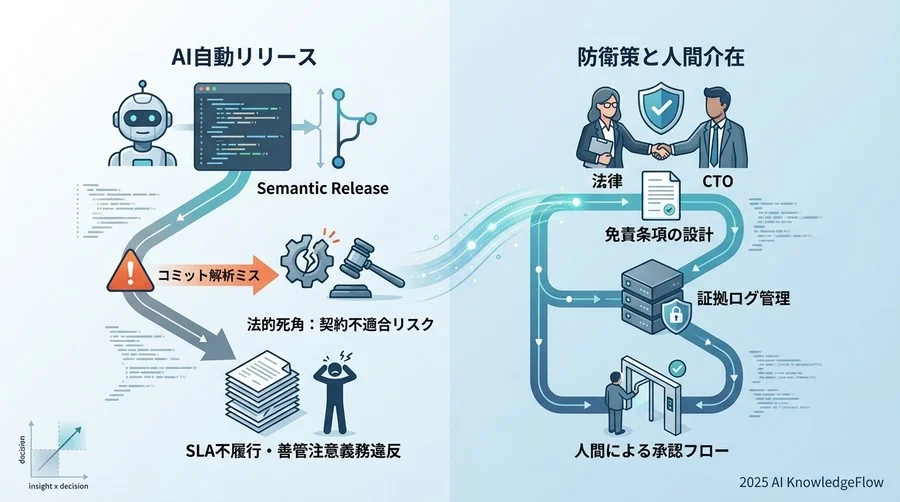 事故は必ず起きる：AIリリース管理における法的責任の分界点 - Section Image