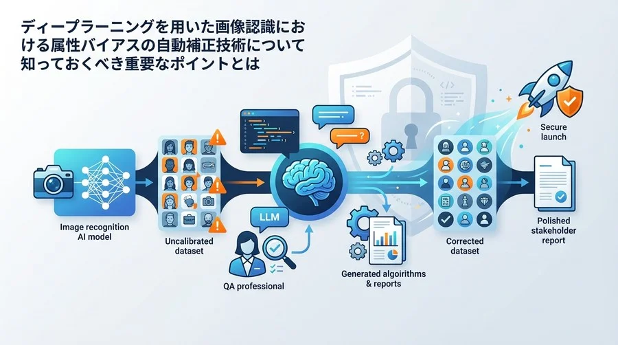 【QA担当者向け】画像認識AIの属性バイアスをLLMで自動検知・補正する実務プロンプト戦略
