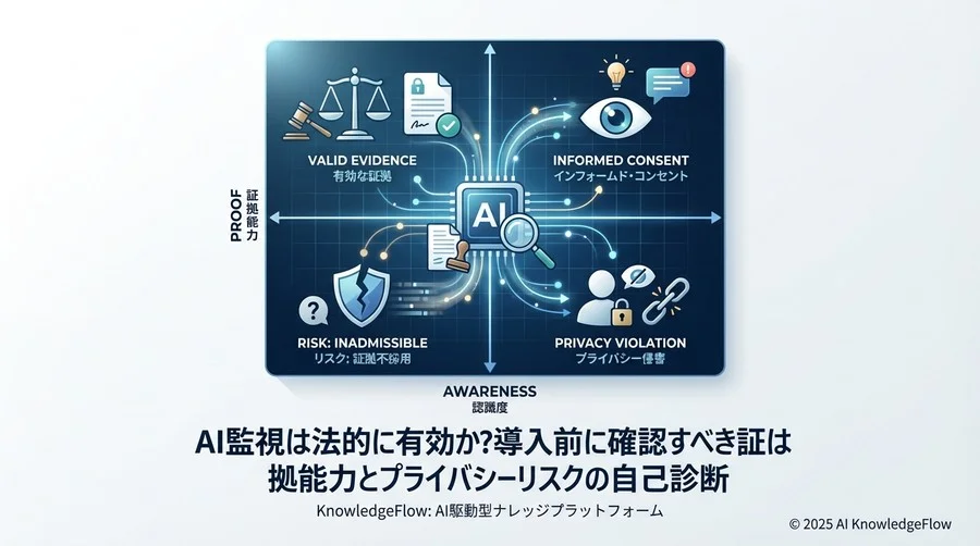診断フレームワーク：AI不正検知の4つの評価軸 - Section Image
