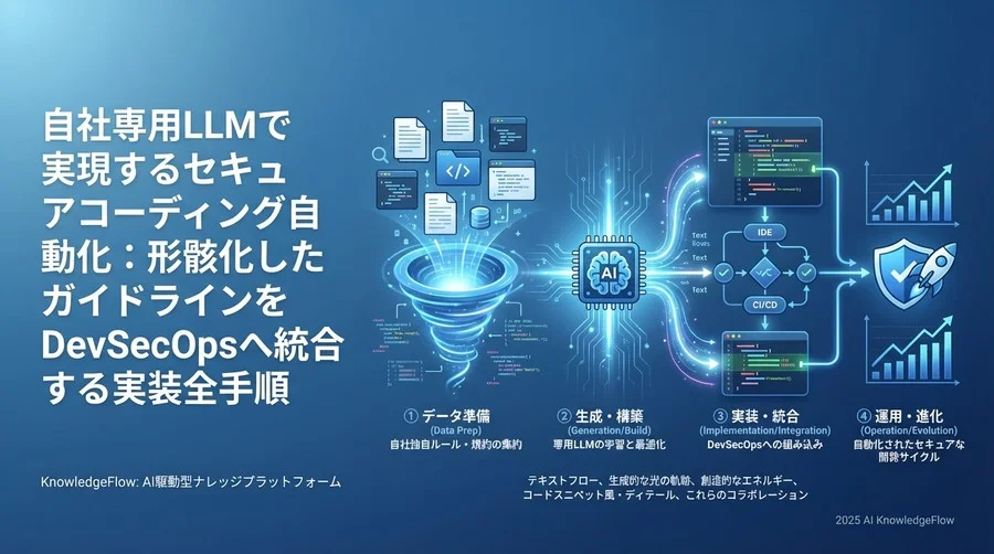 なぜ「自社専用LLM」によるガイドライン運用が必要なのか - Section Image