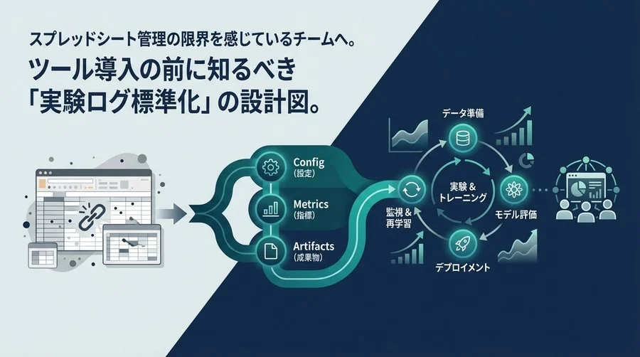 脱・スプレッドシート管理｜AIチーム開発における実験ログ標準化とMLOps設計論