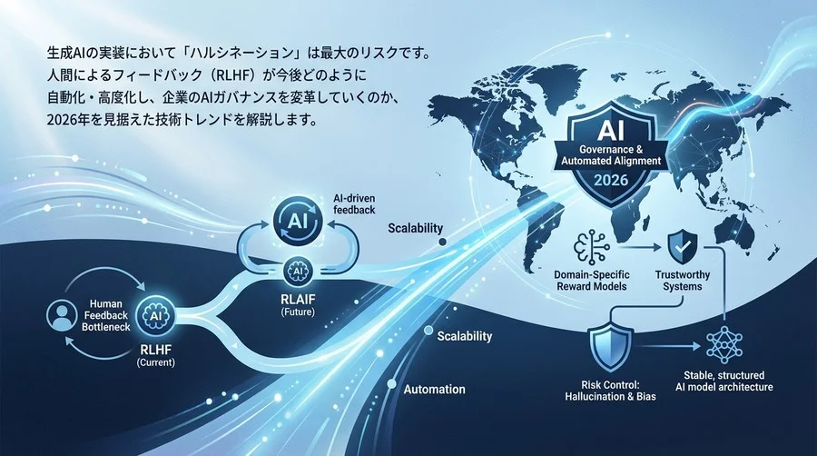 RLHFの先にある未来：AIガバナンスと自動化されたアライメント戦略2026