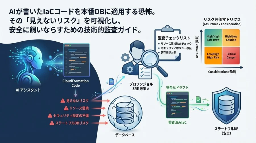 AI生成CloudFormationでDB構築する前に知るべき「見えないリスク」と監査技術