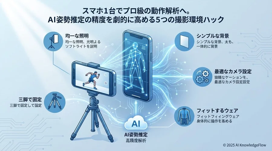 Tip 1：AIの「目」を迷わせない背景と照明の作り方 - Section Image