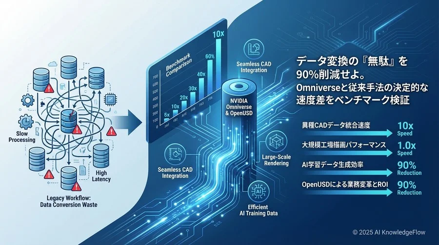 検証環境と評価メトリクス：従来フロー vs OpenUSDワークフロー - Section Image