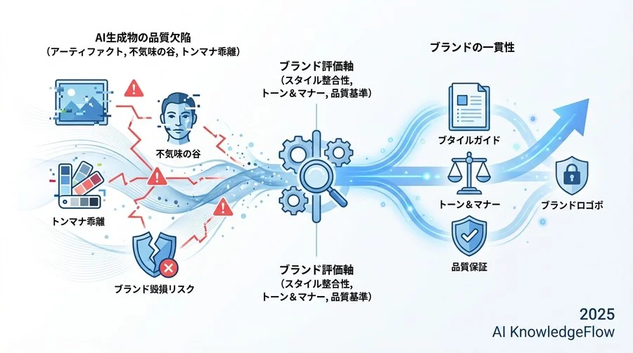 【品質・ブランドリスク】「らしさ」の崩壊を防ぐ評価軸 - Section Image