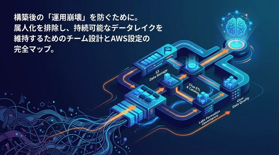 データレイクは作って終わりじゃない：S3とGlueで実現する「壊れない」AIデータ基盤の運用設計図