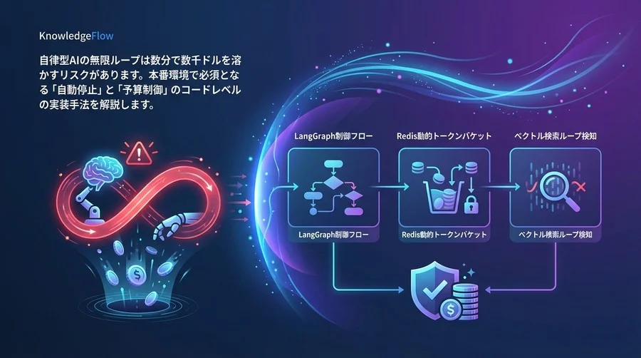 AIエージェントの無限ループを防ぐ：トークン・ガバナンス自動化の実装パターン