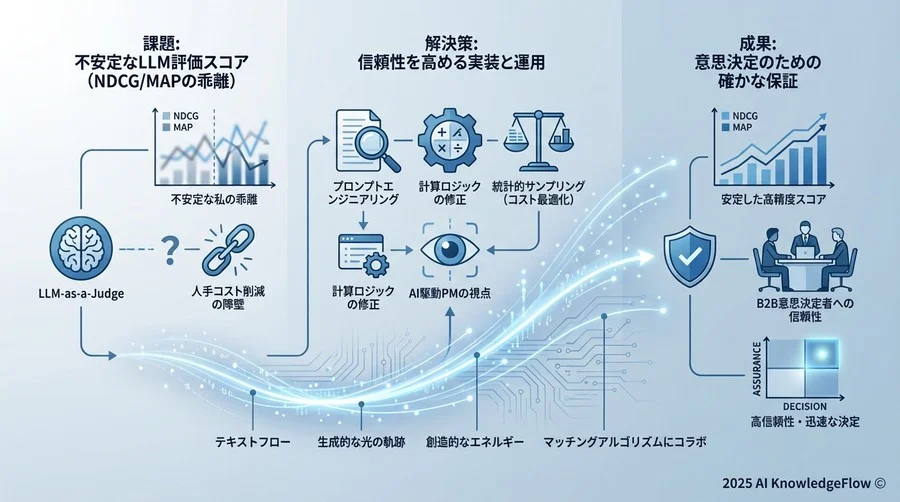 トラブル②：IDCG（理想ランキング）の不備でスコアが歪む - Section Image