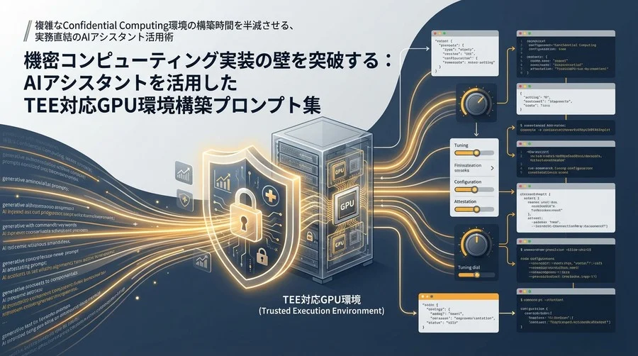 機密コンピューティング実装の壁を突破する：AIアシスタントを活用したTEE対応GPU環境構築プロンプト集