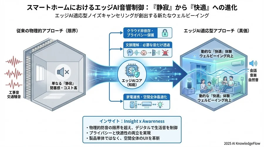 4. パーソナライズされる聴覚体験：居住者ごとの「快適」を学習 - Section Image 3