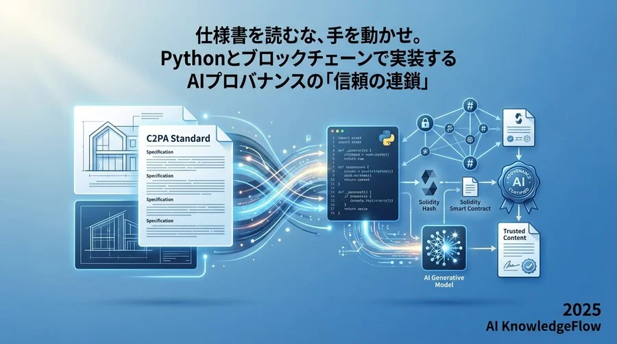 Step 2: スマートコントラクトによる「改ざん不能な刻印」 - Section Image