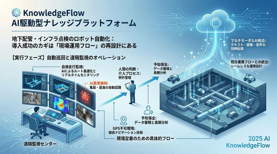 【実行フェーズ】自動巡回と遠隔監視のオペレーション - Section Image