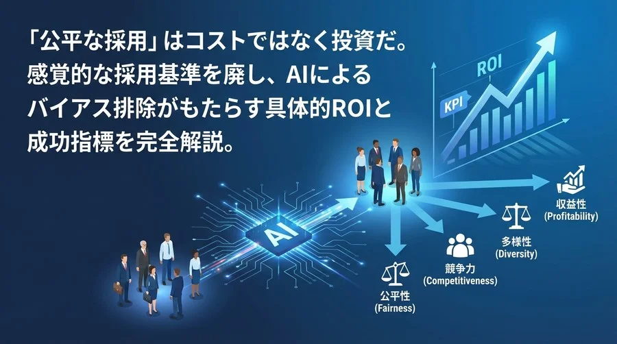 AI時代の採用戦略：公平性は「守り」ではなく「攻め」の投資となりえる