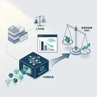 LLM学習データ自動生成のTCO分析：AIバッチ処理で実現するコスト半減と投資対効果