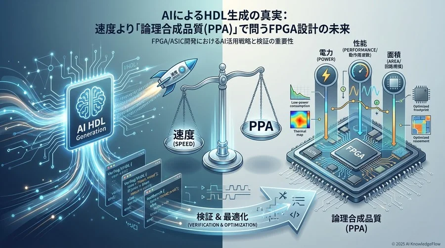 検証結果②：生成回路の品質（PPA）と最適化レベル - Section Image